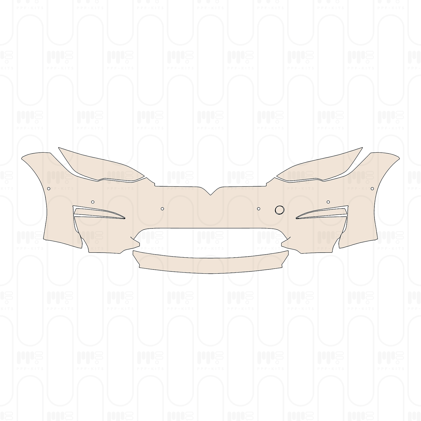 Pre-Cut PPF Tesla Model S Base 2025