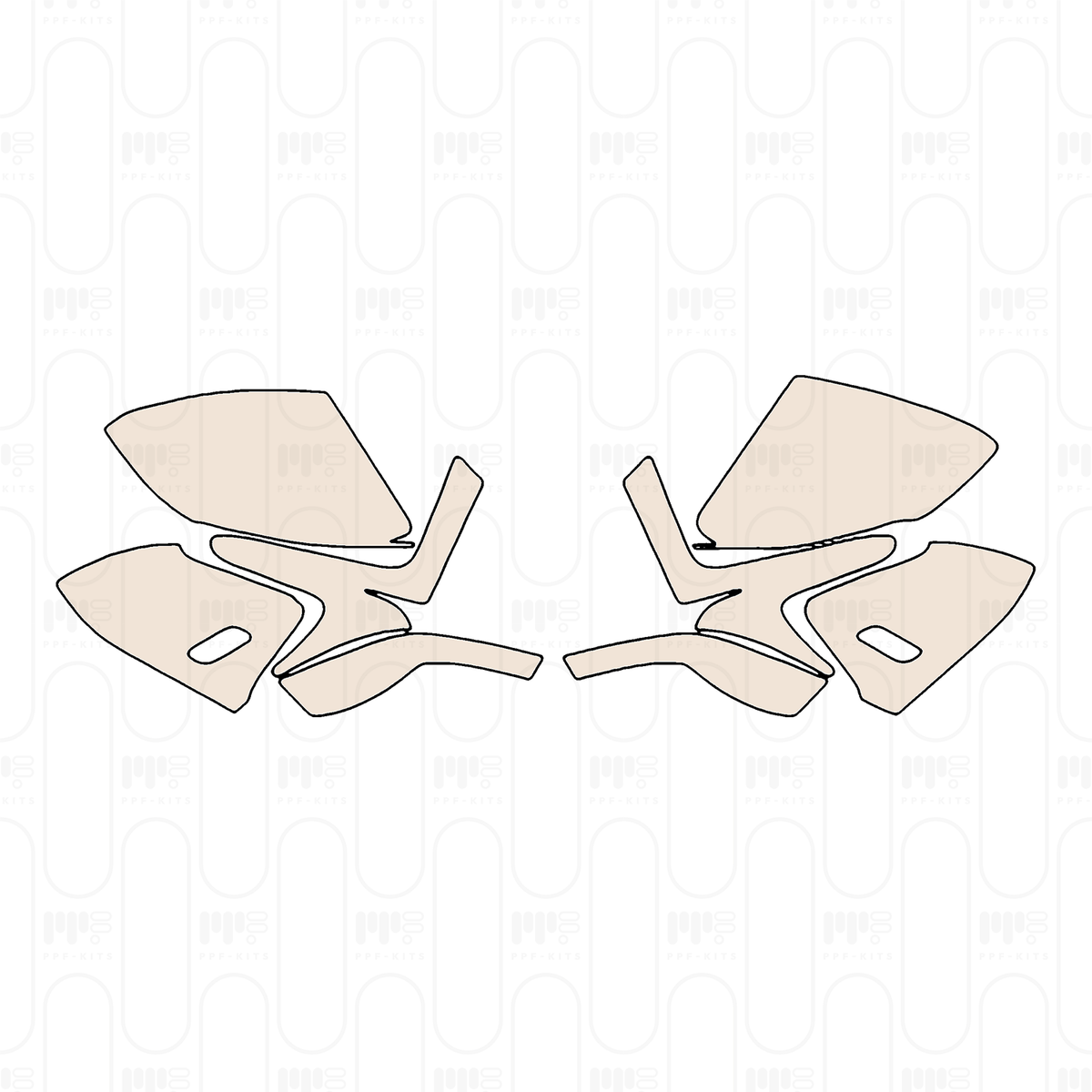 Mirror for Left Hand Drive, without Camera