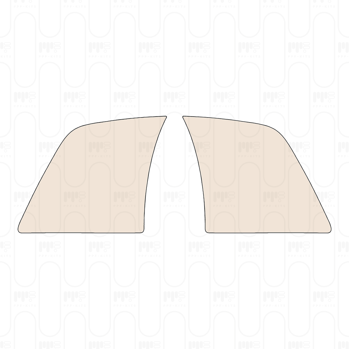 Original Rear Fender PPF