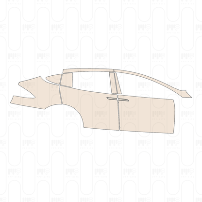 Pre-Cut PPF Tesla Model X Base 2025
