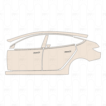 Pre-Cut PPF Tesla Model 3 (Highland) Premium 2025