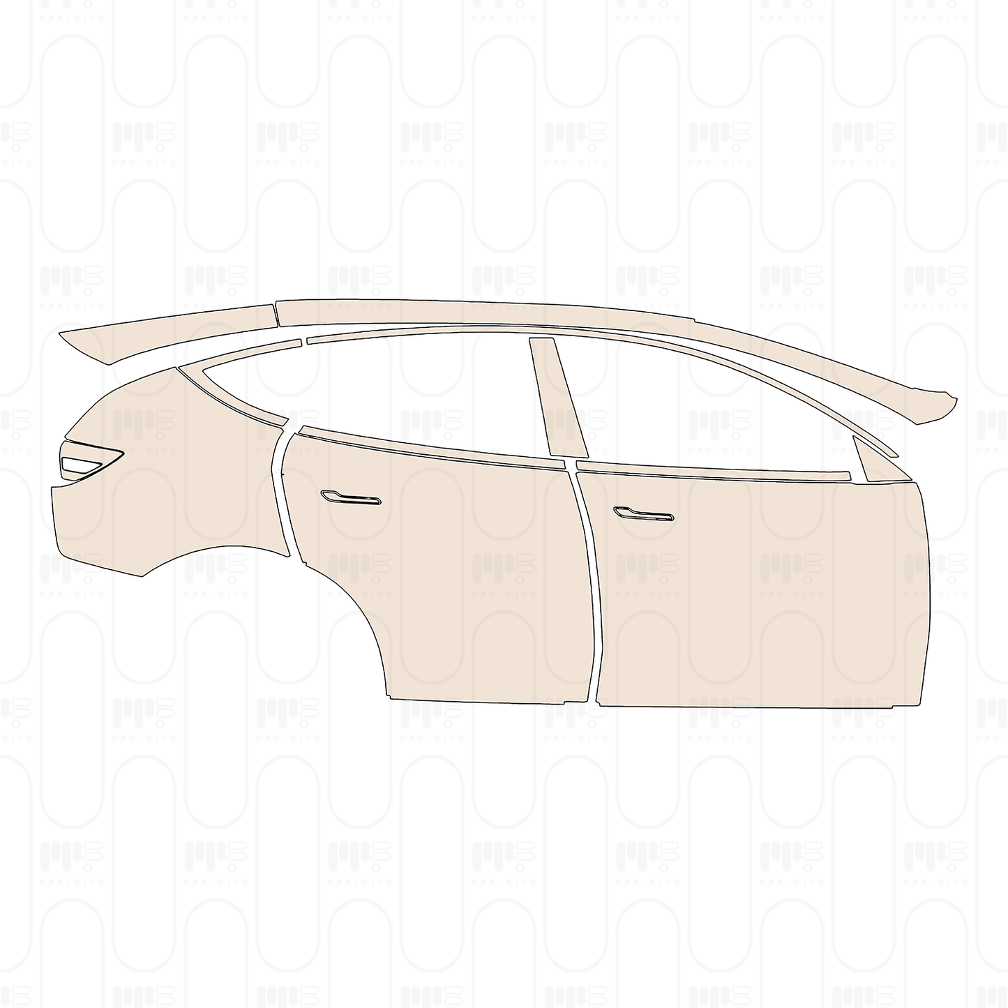 Pre-Cut PPF Tesla Model Y (Juniper) Premium 2025