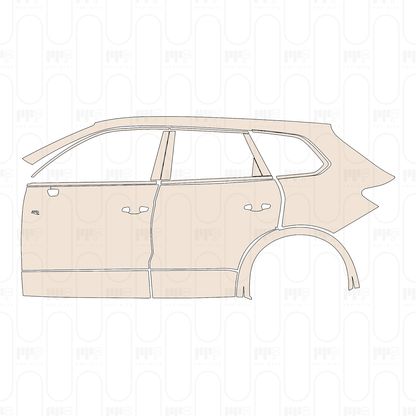 Pre-Cut PPF Volkswagen Touareg R-Line 2026