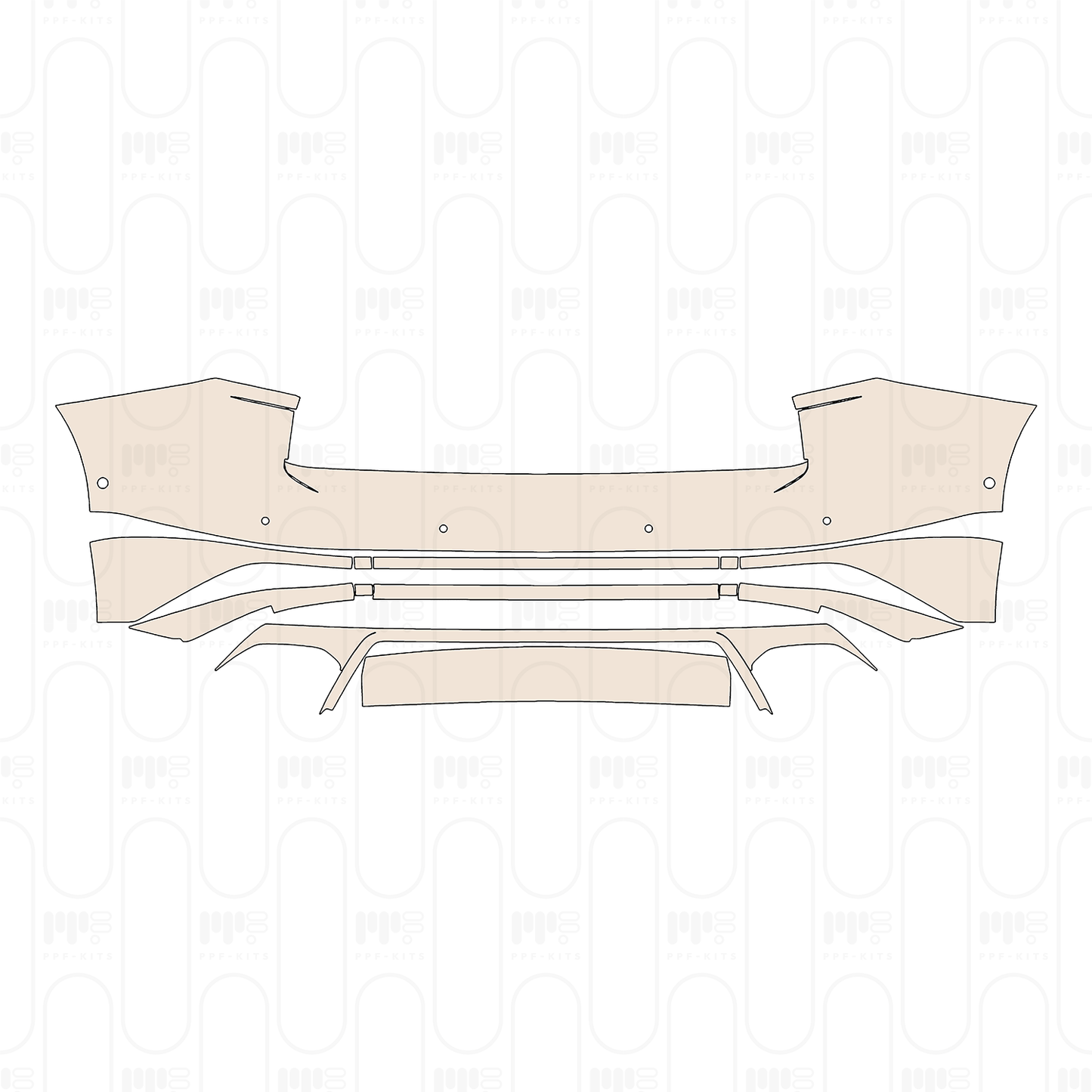 Pre-Cut PPF Volkswagen Touareg R-Line 2026
