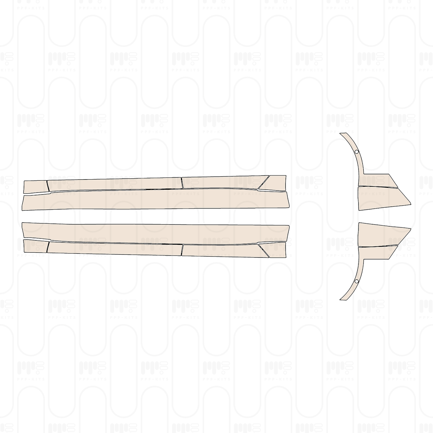 Pre-Cut PPF Xiaomi SU7 2025