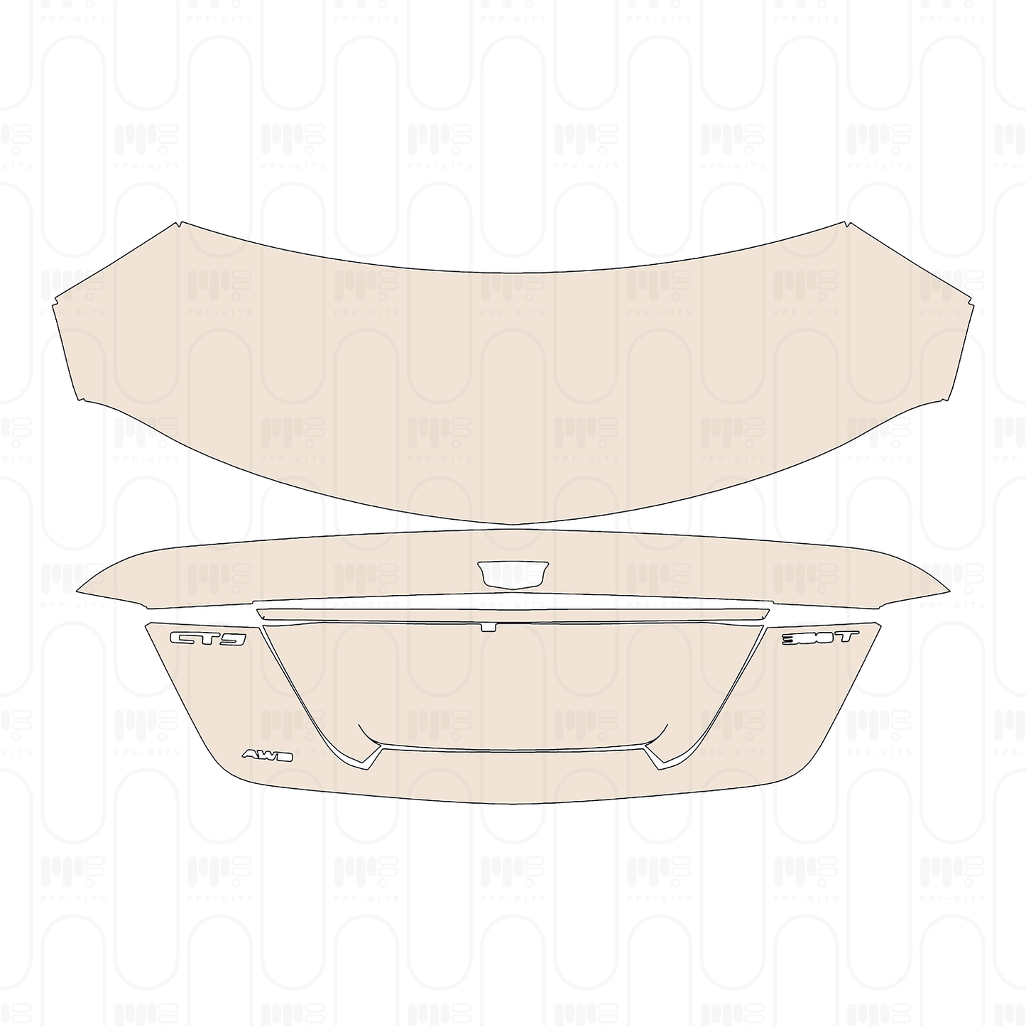 Pre-Cut PPF Cadillac CT5 (US) Luxury 2026