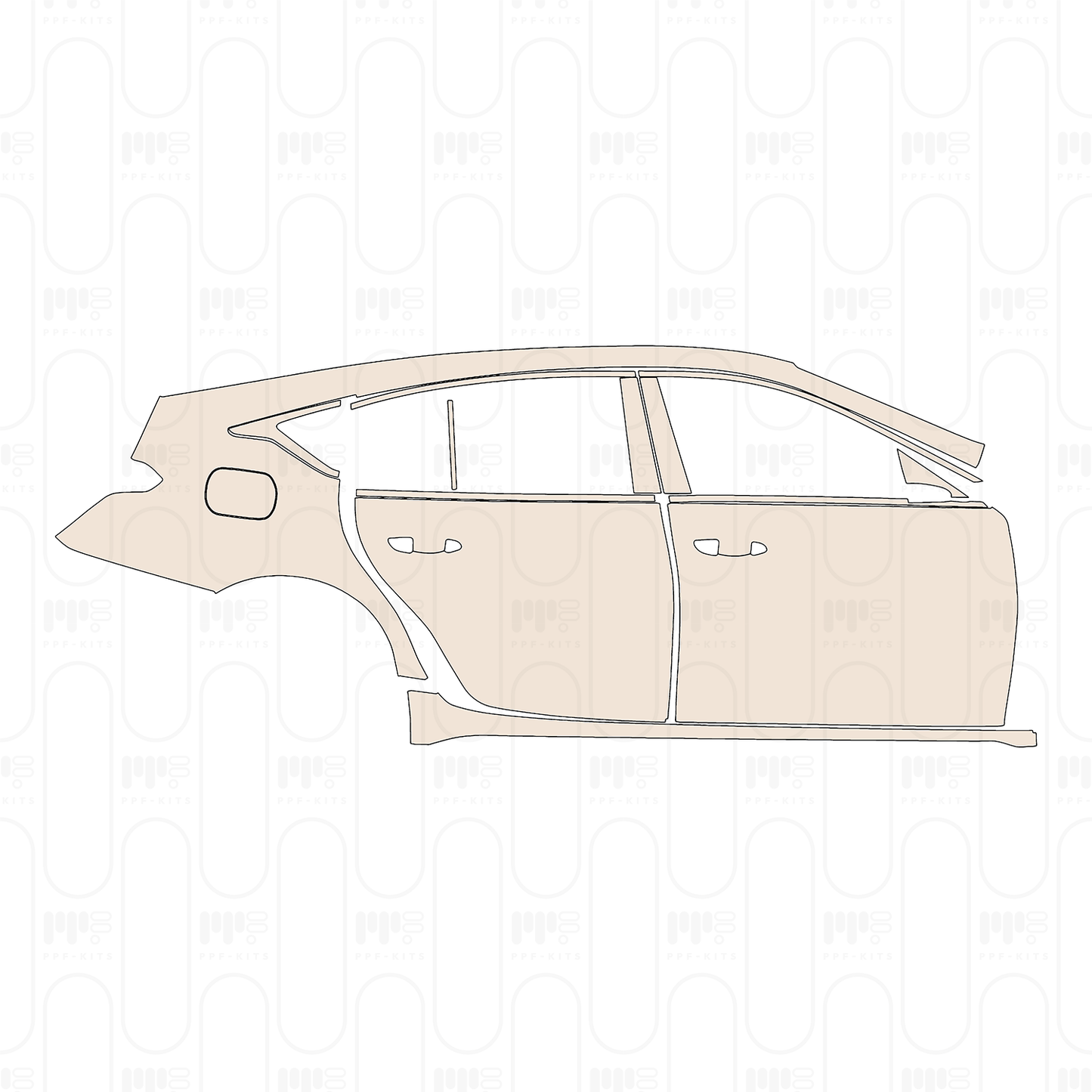 Pre-Cut PPF Cadillac CT5 (US) Sport 2026