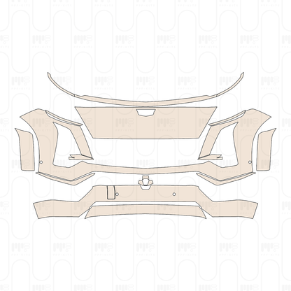 Pre-Cut PPF Cadillac Vistiq Sport 2026
