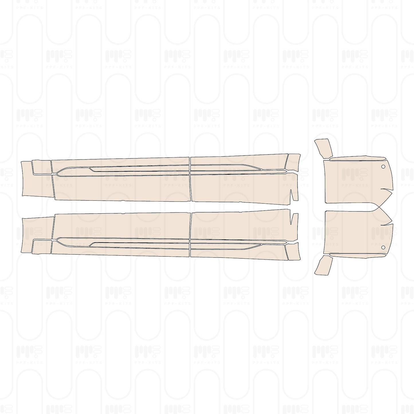 Pre-Cut PPF Cadillac Vistiq Sport 2026