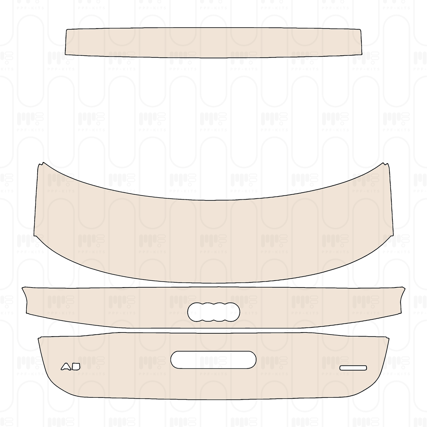 Pre-Cut PPF Audi A5 Saloon Base 2026