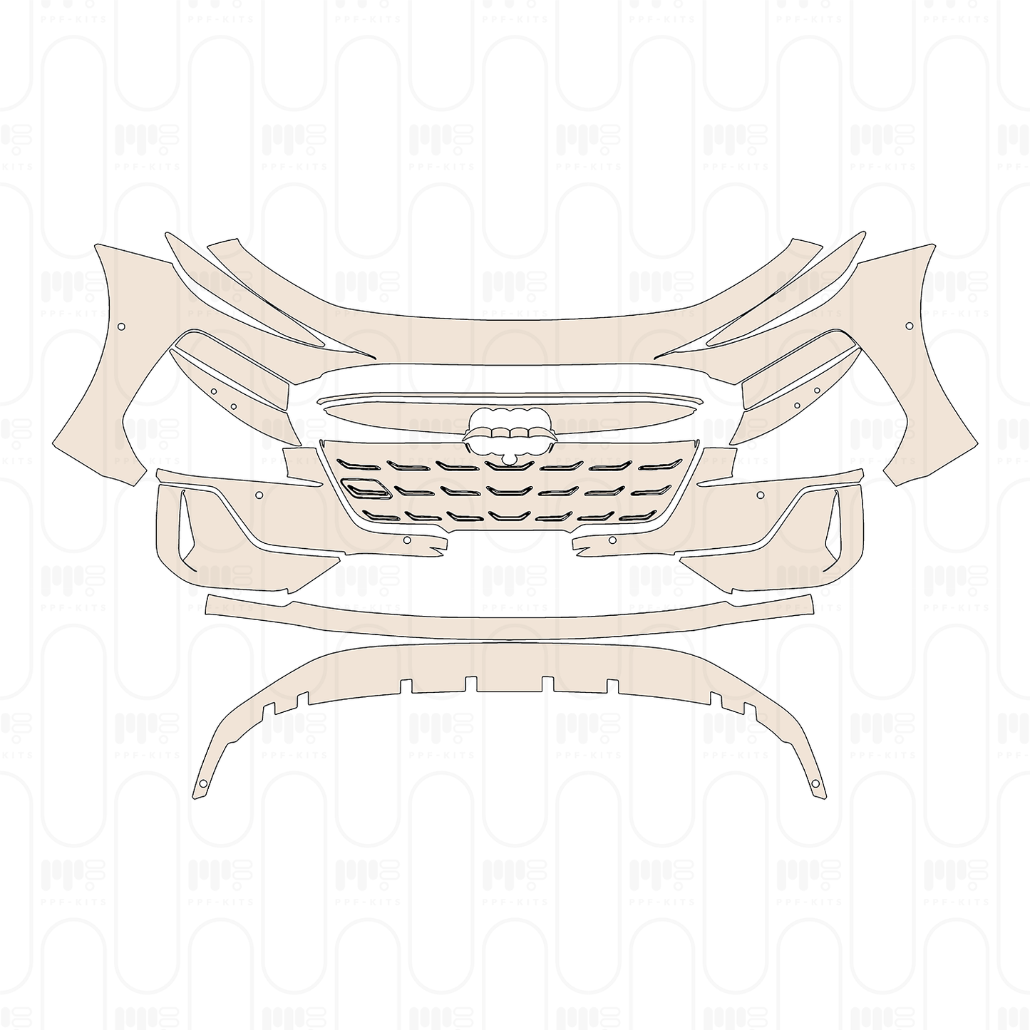 Pre-Cut PPF Audi A6 e-tron S6 Sportback e-tron 2026