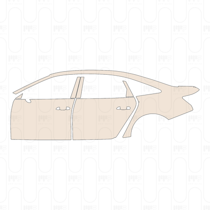 Pre-Cut PPF Audi A6 A6L S-line 2026