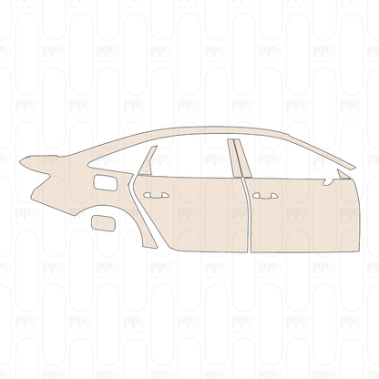 Pre-Cut PPF Audi A6 A6L S-line 2026