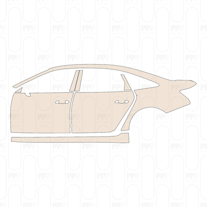 Pre-Cut PPF Audi A6 A6L Base 2026