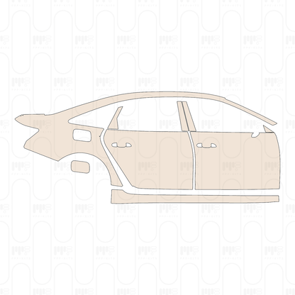 Pre-Cut PPF Audi A6 A6L Base 2026