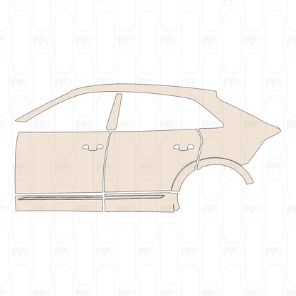Pre-Cut PPF Audi Q8 S-line 2026