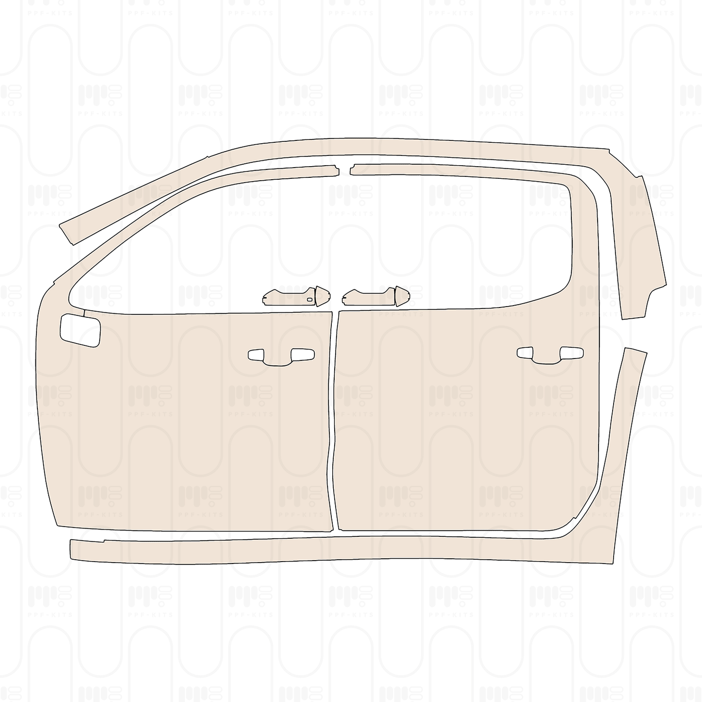 Pre-Cut PPF Chevrolet Silverado 1500 LTZ 2026