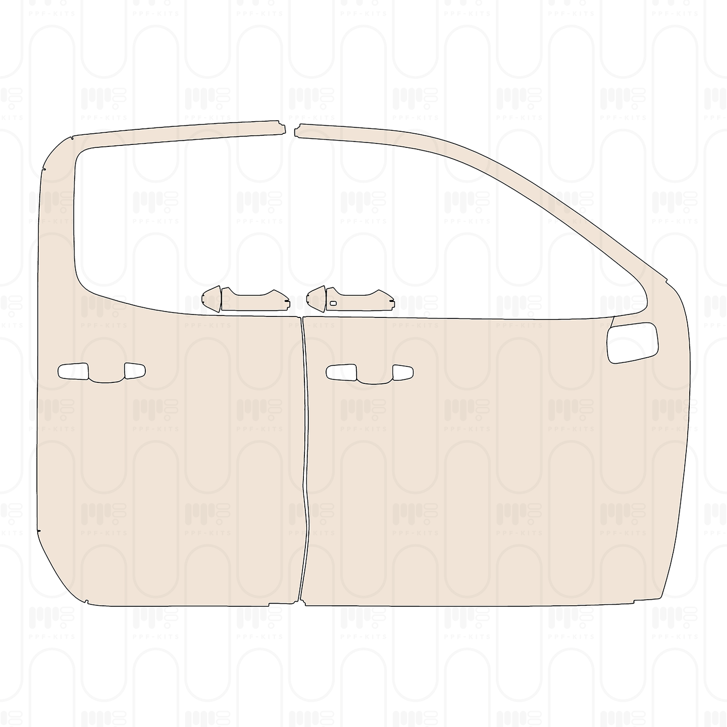 Pre-Cut PPF Chevrolet Silverado 1500 RST 2026