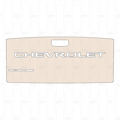 Pre-Cut PPF Chevrolet Silverado 1500 WT 2026