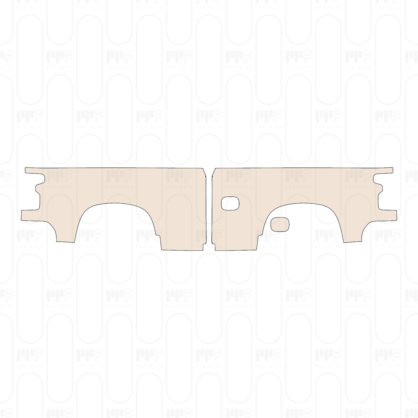 Pre-Cut PPF Chevrolet Silverado 1500 LTZ 2026