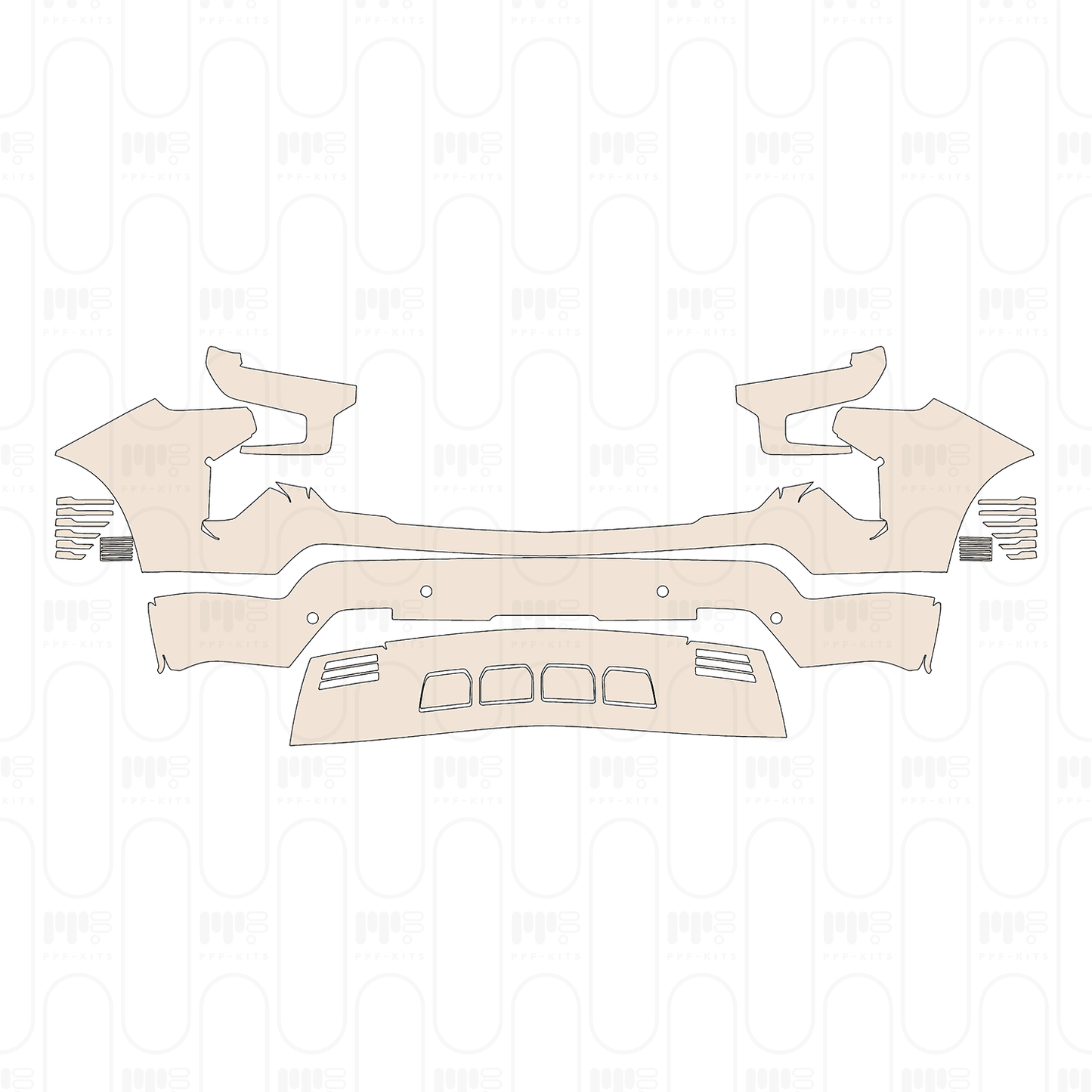 Pre-Cut PPF Chevrolet Silverado 1500 LTZ 2026