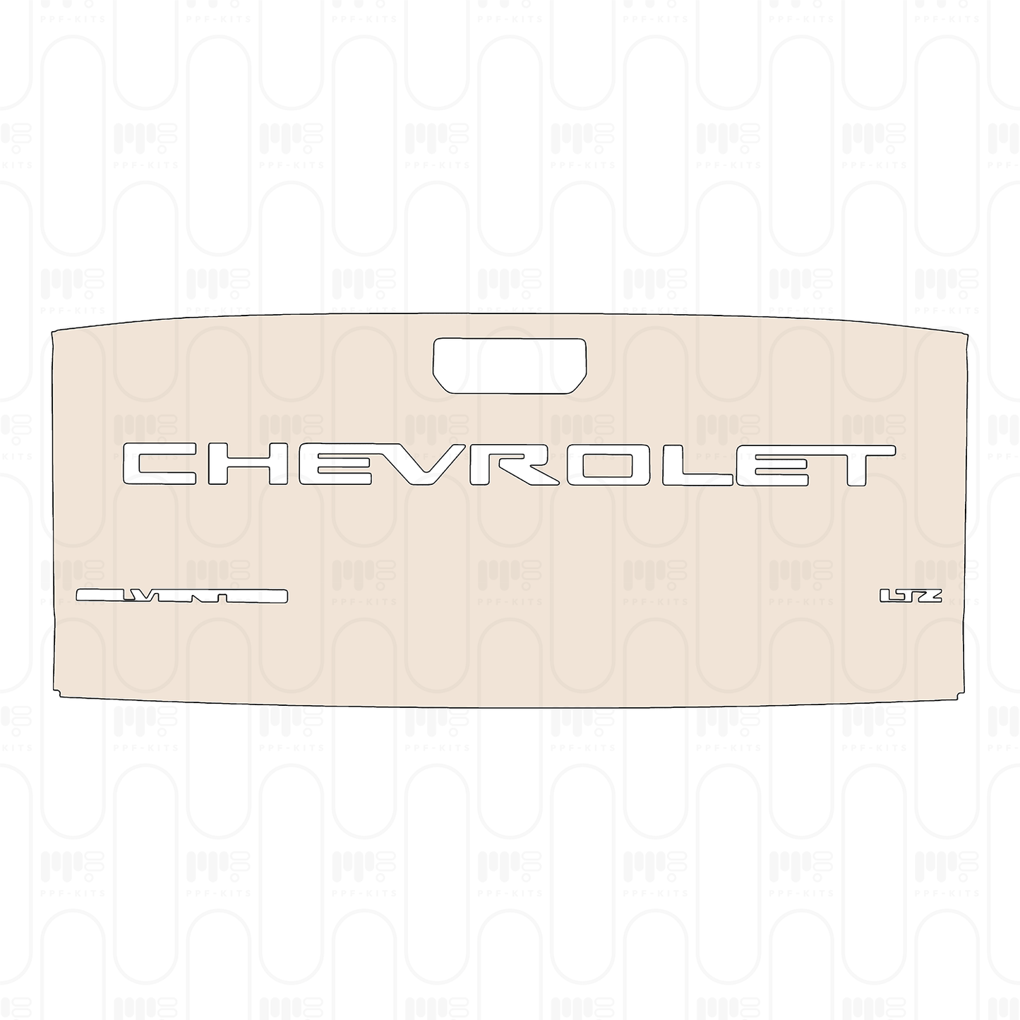 Pre-Cut PPF Chevrolet Silverado 1500 LTZ 2026
