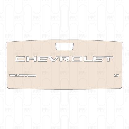 Pre-Cut PPF Chevrolet Silverado 1500 LT Trail Boss 2026