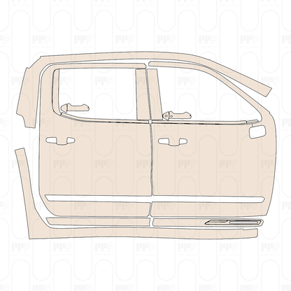 Pre-Cut PPF Chevrolet Silverado 1500 High Country 2026