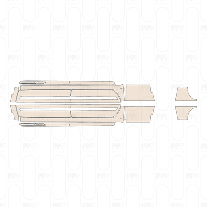 Pre-Cut PPF Chevrolet Silverado 1500 High Country 2026