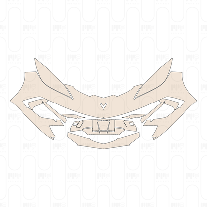 Pre-Cut PPF Chevrolet Corvette Stingray Convertible 2026