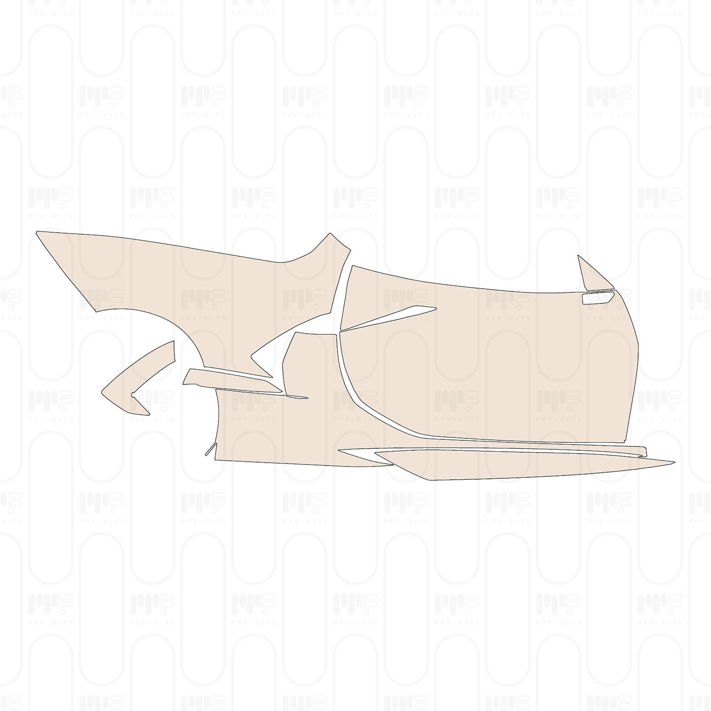 Pre-Cut PPF Chevrolet Corvette Stingray Convertible 2026