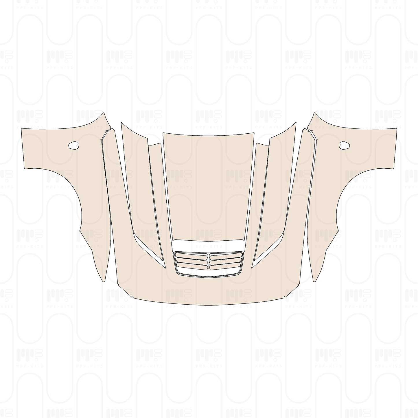 Pre-Cut PPF Ford Mustang Fastback Dark Horse Premium 2026