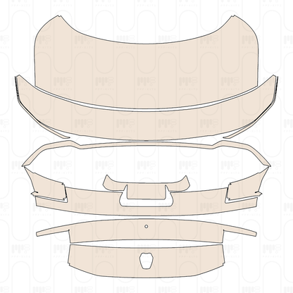 Pre-Cut PPF Ford Mustang Fastback Dark Horse Premium 2026
