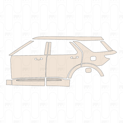 Pre-Cut PPF Ford Explorer (US) Active 2026
