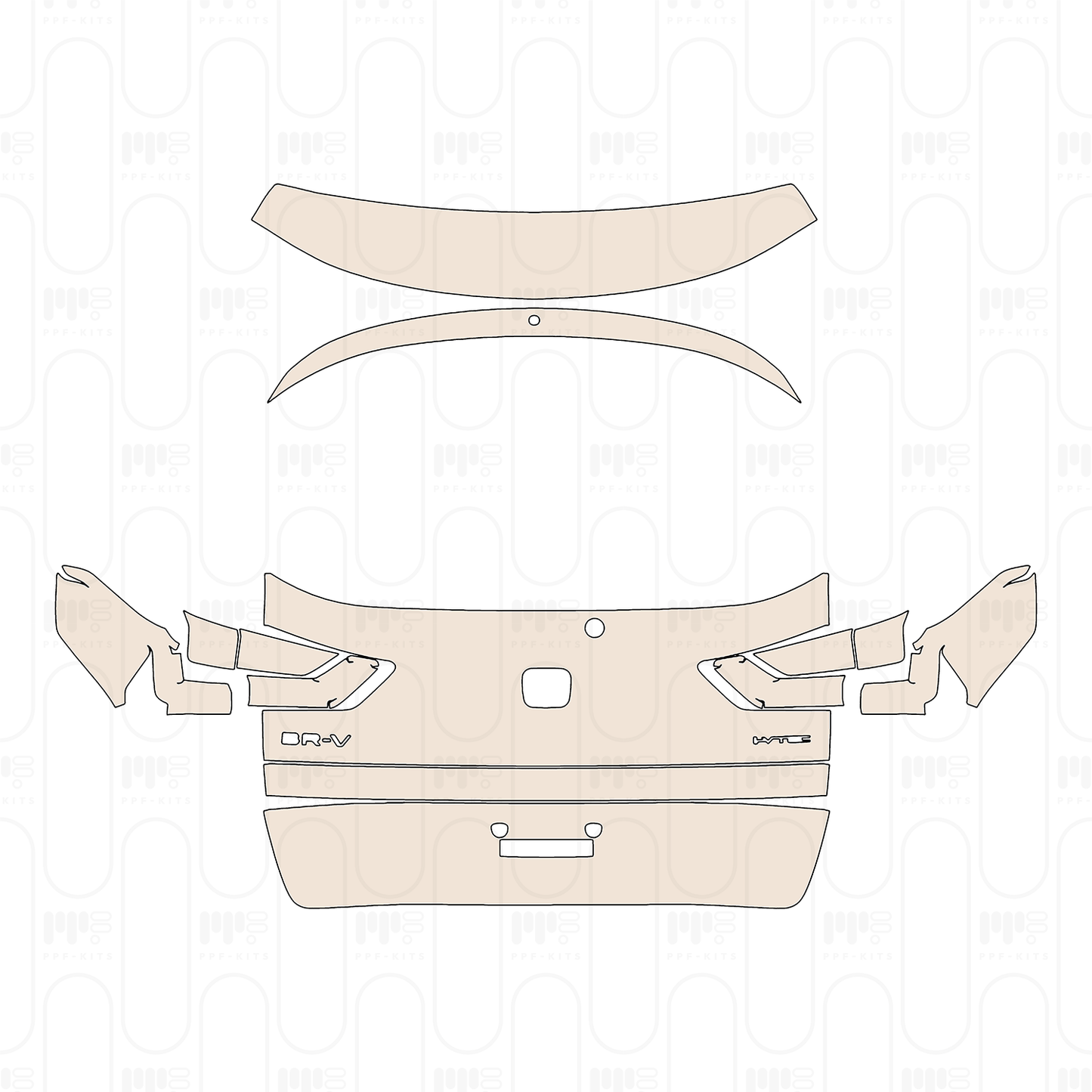 Pre-Cut PPF Honda BR-V (TH) 2026
