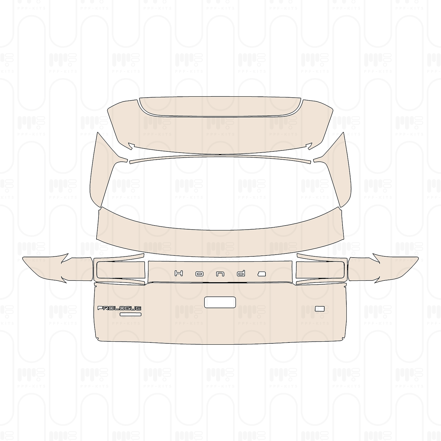 Pre-Cut PPF Honda Prologue 2026