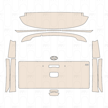 Pre-Cut PPF Hyundai Staria Base 2026