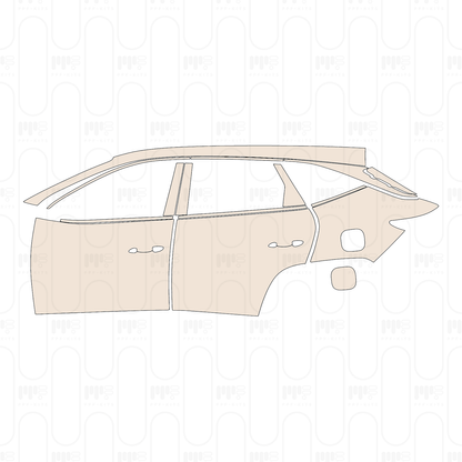 Pre-Cut PPF Hyundai Tucson L (CN) Base 2026