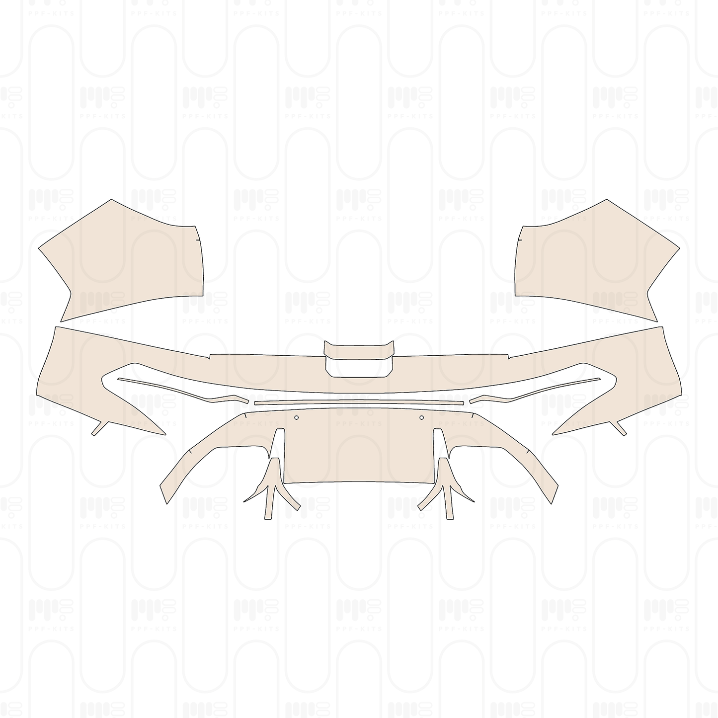 Pre-Cut PPF Hyundai Tucson L (CN) Base 2026