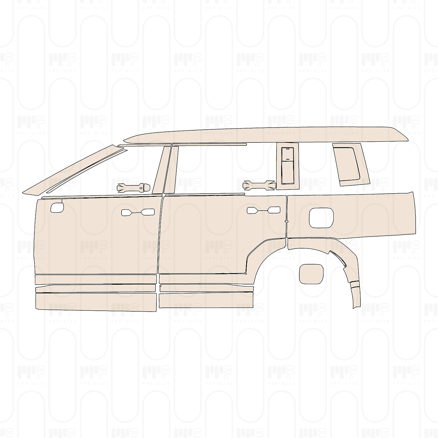 Pre-Cut PPF Hyundai Santa Fe (Au) 2026