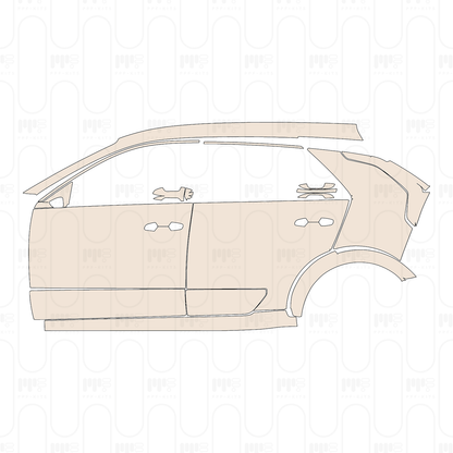 Pre-Cut PPF KIA Niro EV (US) Wind 2026