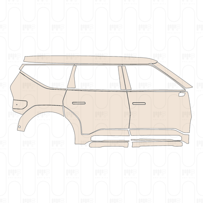 Pre-Cut PPF KIA EV9 GT-Line 2026
