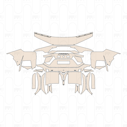 Pre-Cut PPF Lamborghini Temerario 2026