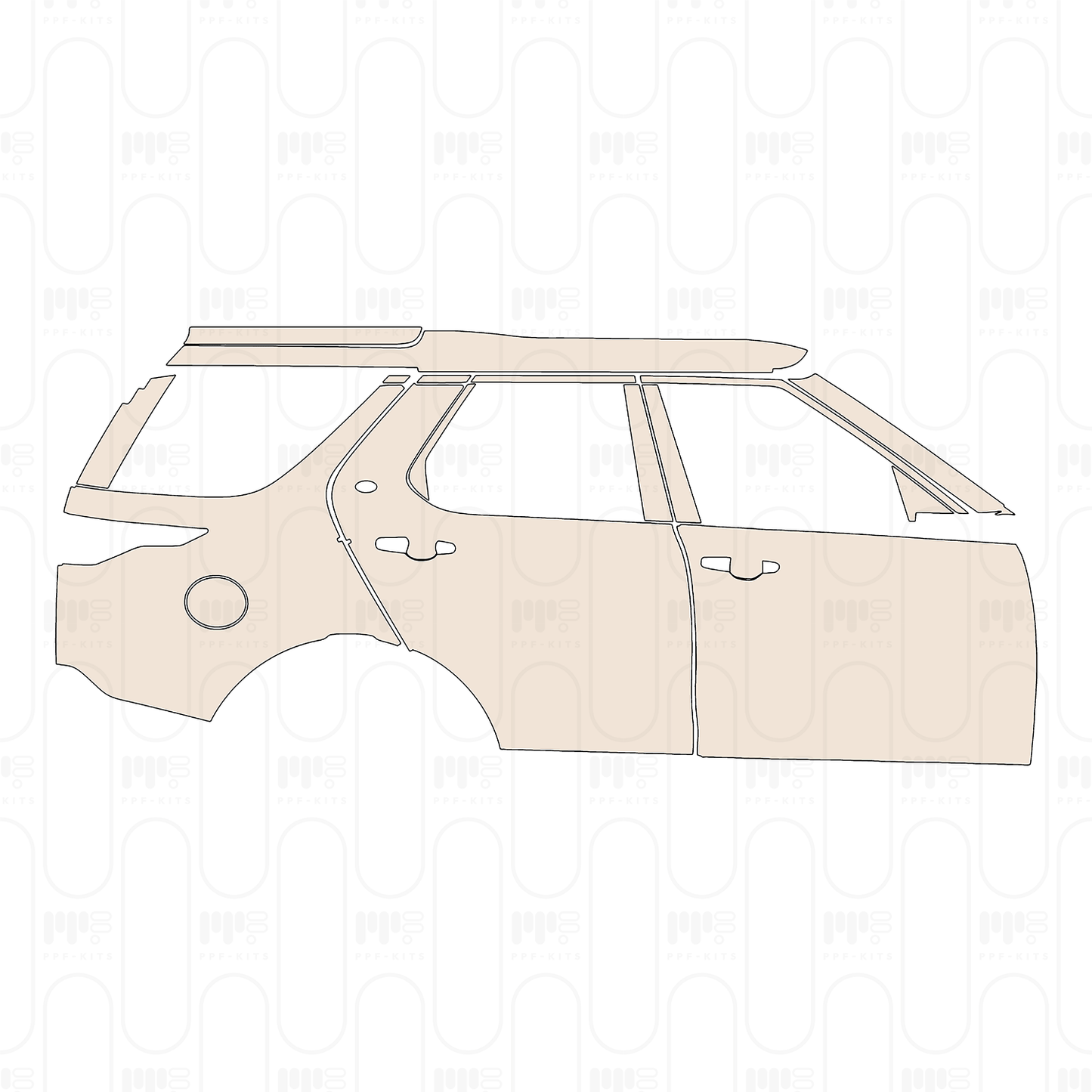 Pre-Cut PPF Land Rover Discovery 5 S 2026