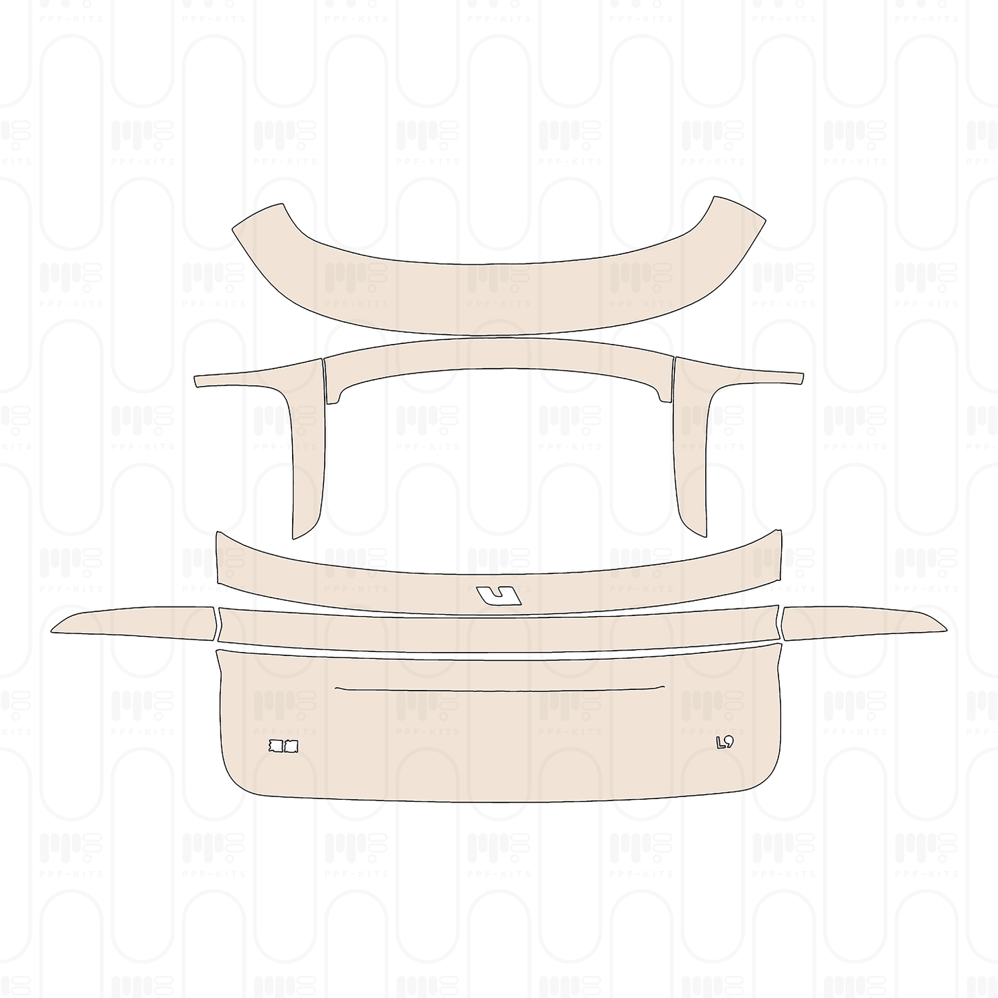 Pre-Cut PPF Li Auto L9 2026