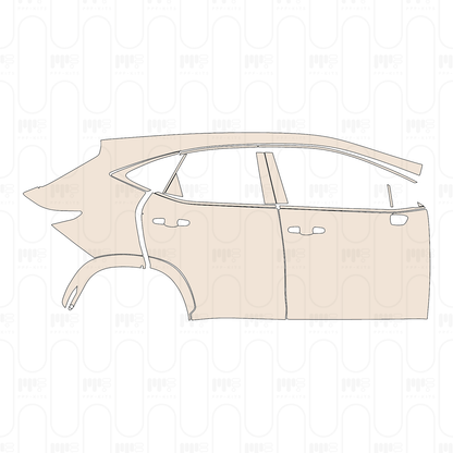 Pre-Cut PPF Lexus NX F-Sport 2026