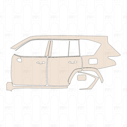 Pre-Cut PPF Lexus LX Luxury 2026