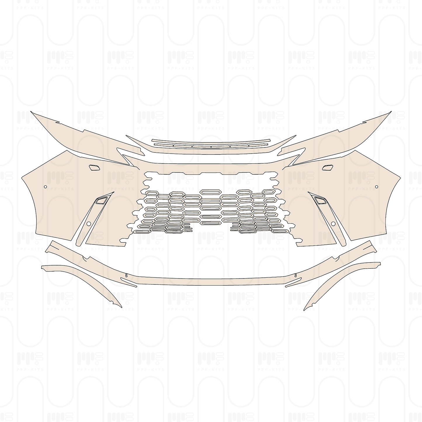 Pre-Cut PPF Lexus LM 2026