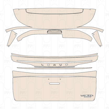 Pre-Cut PPF Lexus LM 2026