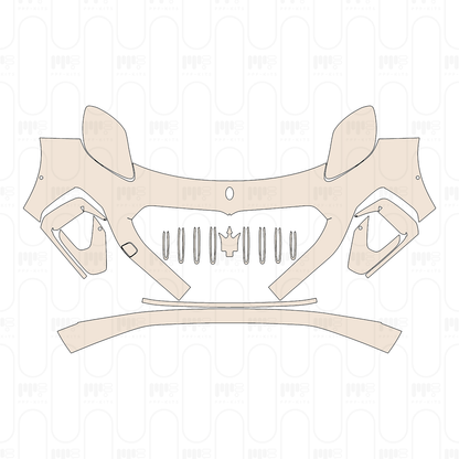 Pre-Cut PPF Maserati Grecale Folgore 2026